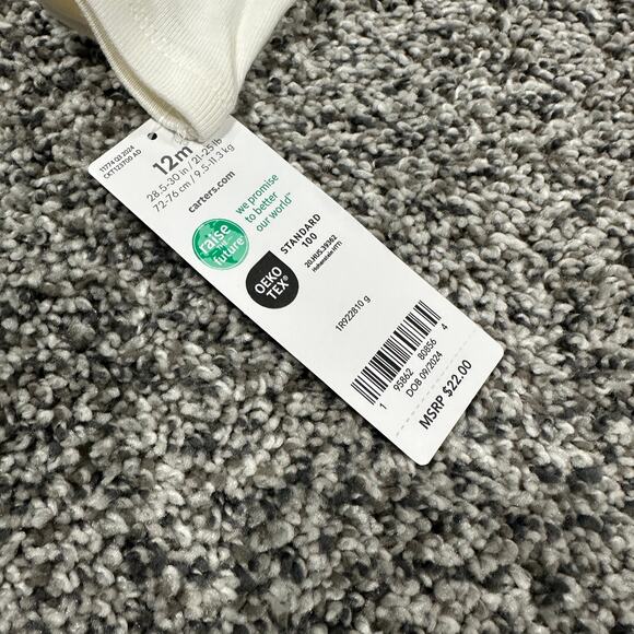 NWT Carter's My First St. Patricks Day Green 2 Piece Outfit, 12 months - Picture 8 of 8